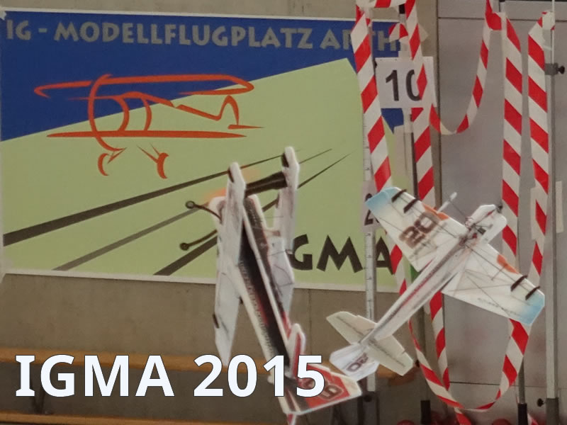 Bericht Indoorfliegen IGMA 2015