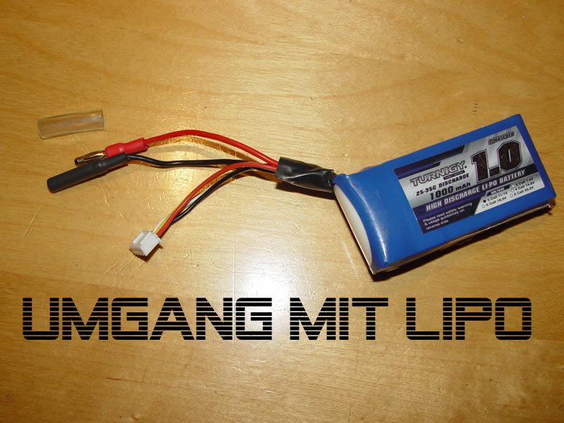 Tipps: Umgang mit LiPo-Akkus